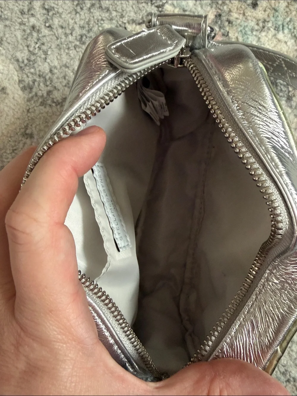 Stella McCartney Kids Silver Star Purse